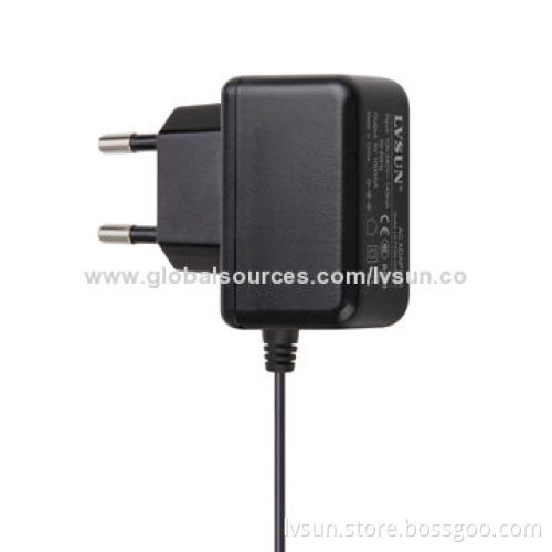 EU Plug Adapter with 100-240V Input Voltage
